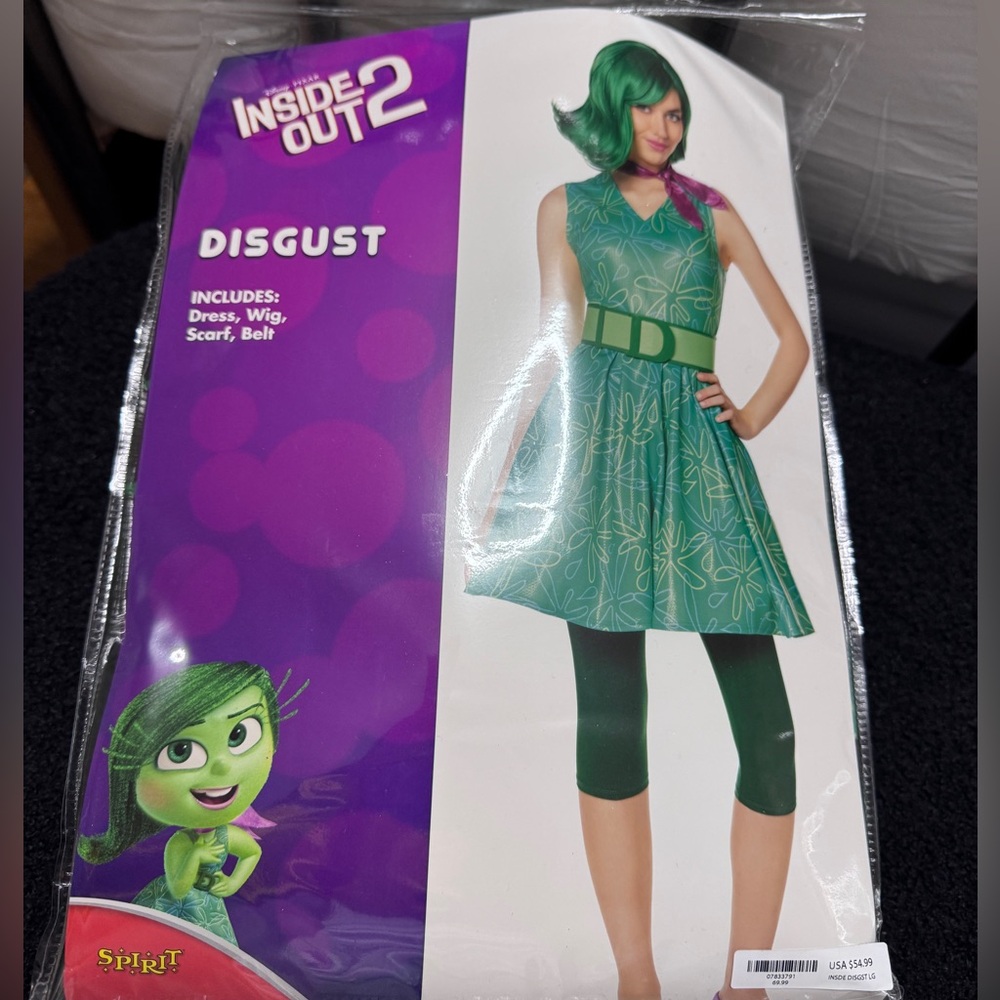 Inside Out Disgust Costume